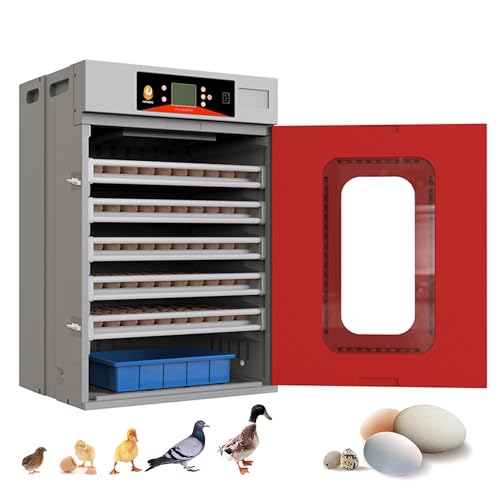 400 Eggs Incubator Cabinet, Automatic Incubator for Hatching Egg, with Automatic Egg Turning and Temperature Humidity Control, Poultry Hatcher for Chicken, Duck, Goose, Quail Eggs - size: 400 Eggs