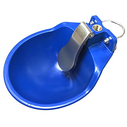 Water Troughs Livestock, Automatic Float Valve Water Trough Livestock Drinking Bowl, for Livestock/Farm/Horse/Cattle/Sheep