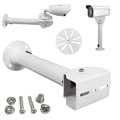 CCTV Security Camera Mount Bracket, Adjustable Universal Wall Mount for CCTV, Dome, IP Camera - 7.8in