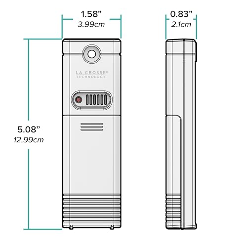TX141TH-BV4 Wireless Weather-resistant Temperature/Humidity Sensor, 330ft