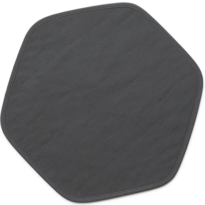 Amakunft Waterproof Hexagon Playpen Mat Washable Pee Pad Fit with Small Animal Playpen (42.5in x 41in) Reusable Pet Bedding Liner for Guinea Pig, Rabbit, Hamster, Chinchilla, Hedgehog Indoor/Outdoor - size: 1pc