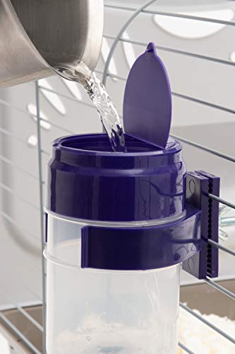 Lixit® Lever Valve Top Fill No Drip Water Bottles for Rabbits, Chinchillas, Ferrets, Guinea Pigs and Adult Rats (Purple (Pack of 1), 32 Ounce) - color: Purple (Pack of 1), size: 32 Ounce