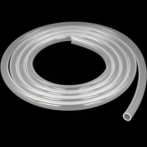 Silicone Tubing 1/4"ID - 3ft Food Grade Hose Pure Silicon Tube | 1/4" ID x 3/8" OD Flexible High /Low Temp Silicone Tubing for Home Brewing Wine Making Food Safe (3.28ft Length) - size: 1/4” ID x 3/8" OD, style: 3 ft