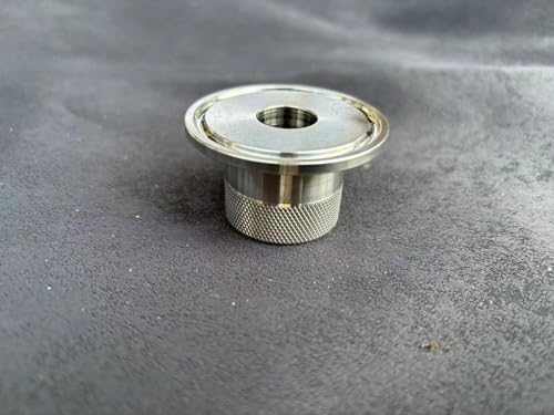 3/4 Garden Hose To 1.5 Tri Clover Compatible To Female Garden Hose Adapter 1.5 Sanitary Tri Clamp 1.5 TC x 3/4 Garden Hose Connector