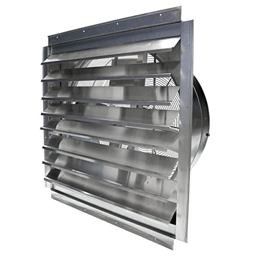 Maxx Air Exhaust Fan - Efficient and Durable Ventilation And Cooling Solution, Extraction Fan, No Cheap Materials (30" Exhaust Fan) - size: 30" Exhaust Fan