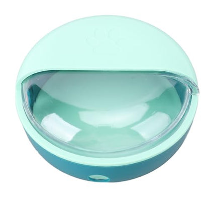 Puppy Milk Feeder,Puppy Feeder Milk Bowl Multi Nipples Plastic Easy to Clean Anti Flatulence for Kitten Pet (Blue) - color: Blue