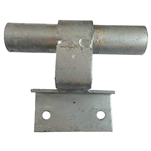 6" CHAIN LINK WALL MOUNTED ROLLING GATE HARDWARE KIT: (Chain Link Fence Gate Parts) (6" Rut Runner, 2 Track Wheels, 6 Wall Mounted Track Brackets, 1 Rolo Latch) - size: Wall Mount