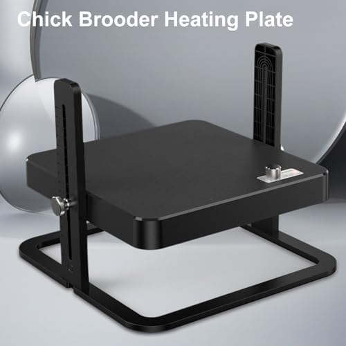 Yosoo Chick Brooder Heating Plate Duckling Brooder Heater, Warm Comfortable Adjustable Temperature, Chick Brooder Heater for Home with Intelligent Temperature Control Function (US Plug