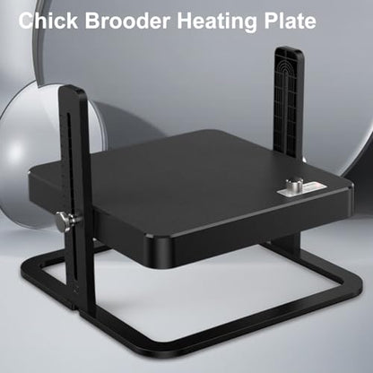 Yosoo Chick Brooder Heating Plate Duckling Brooder Heater, Warm Comfortable Adjustable Temperature, Chick Brooder Heater for Home with Intelligent Temperature Control Function (US Plug