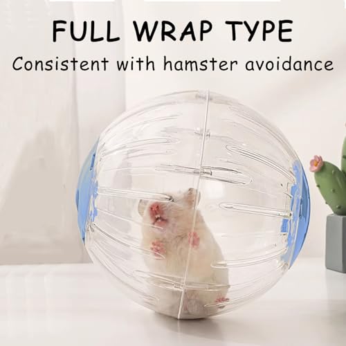 Large Hamster Wheel Sport Running Ball Hamster Toys for Hamsters Guinea Pig Mice Ferret Small Pet 7.3” x 7.3” x 7.3”