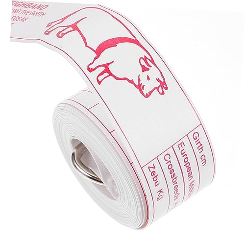 BESPORTBLE Cattle Show Supplies Horse Tape Measure Weight for Farm Use Accurate Animal Identification