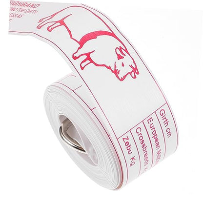 BESPORTBLE Cattle Show Supplies Horse Tape Measure Weight for Farm Use Accurate Animal Identification