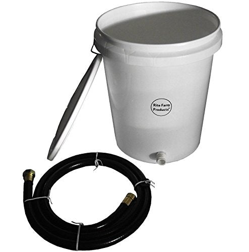 5 Gallon Gravity Water Supply/Reserve KIT for Automatic Waterer Chicken Poultry