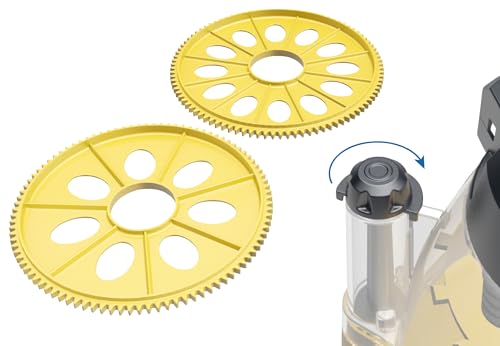 Brinsea Semi-Automatic Egg Turning Mechanism Accessory 2-Piece Set for Mini II Eco Manual Incubator, Standard Disk for 7 Hen/Bantam Eggs Plus Small Disk for 12 Pheasant/Quail Eggs