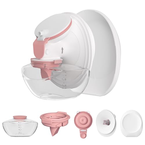 1 Pack M9 Full Set Breast Replacement Part for Momcozy Upgraded Mobile Flow | Upgraded M9, Including 21mm Flange, Red Valve, Diaphragm, Storage Bottle with Red Lip, Not Original Parts,1pc 21mm Overall - size: 1 Set Overall-Red 21mm