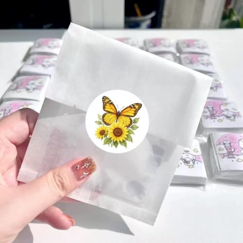 1000 Pcs Flower Butterfly Stickers for Boys Girls. 2 Roll 1 Inch Plant Stickers Bulk .Floral Scrapbook Nature Sticker Packs for Water Bottles Phone Laptop - color: Butterfly Flower