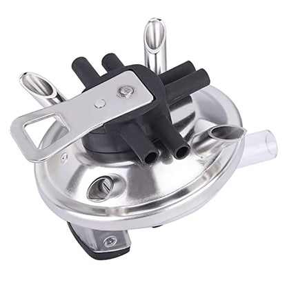 Complete Milking Claw Unit, 240ml Capacity, for Goat Sheep Cow, Stainless Steel Claw, PC Clear Top Cover, Faster and Efficient Milking, for Milking Machine and Milking Parlour