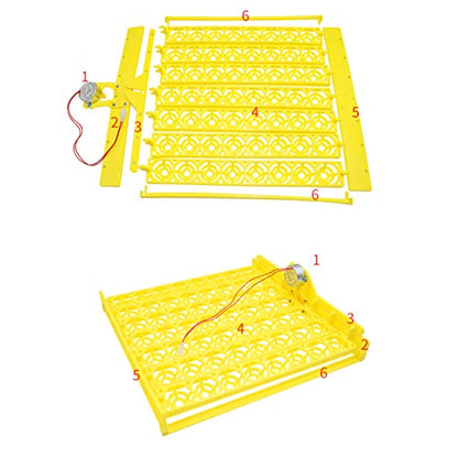 Automatic Egg Turner, Poultry Incubator Egg Turner Poultry Incubator Accessories Poultry Care Supplies Easy to Assemble for Hatching Eggs(#3)