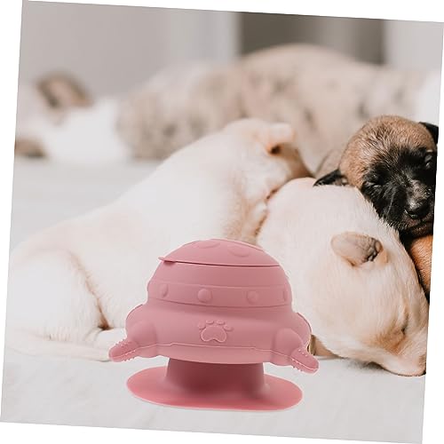 Elevated Dog Food Bowl Silicone Nipples Puppy Feeding Station for Newborn Pets Small
