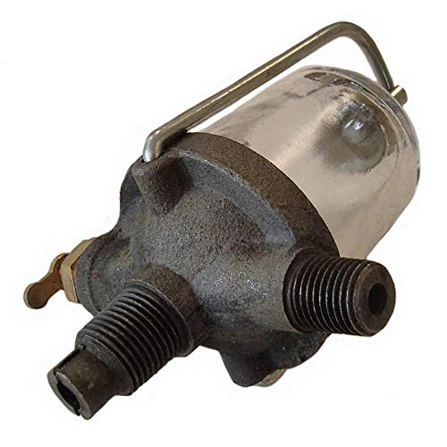 AA499R Original All-Fuel Style Sediment Bowl. Must be Used with a 3-Way Valve - Fits JD A, B, G & More Fits John Deere A AO AR B BO BR D G GP H