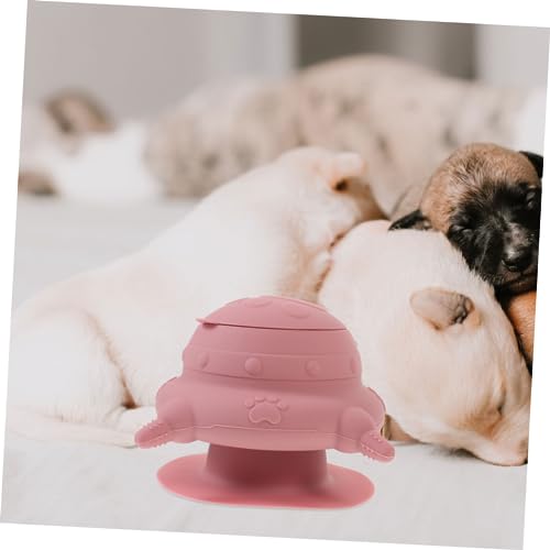 Silicone Puppy Milk Feeder Bowl with Teats for Nursing Puppies and Kittens Slow Feeder Dog Bowl Pet Feeding Station for Puppies and Pets