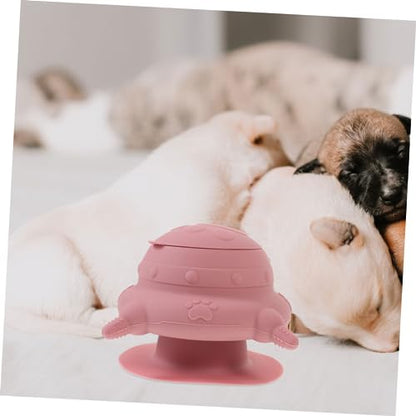 Silicone Puppy Milk Feeder Bowl with Teats for Nursing Puppies and Kittens Slow Feeder Dog Bowl Pet Feeding Station for Puppies and Pets