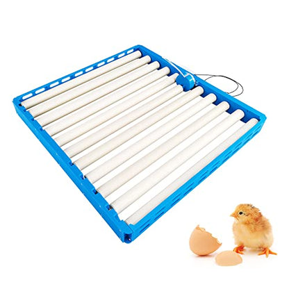 Automatic Multifunction Incubator Egg Tray With 110V Motor Turning Hatcher for Chickens/Ducks/Birds/Poultry (11 tubes) - color: 11 tubes