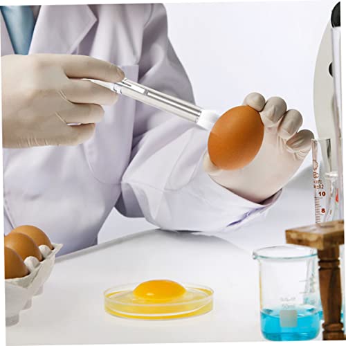 2pcs Portable Egg Candler with Safe Light Design Multi-Purpose Household Candling Lamp for Chicken Duck Goose and Quail Eggs Durable Candling Supply