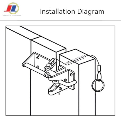Gravity Gate Latch, Self-Locking Heavy Duty Black Gate Latches for Wooden Fences, Outdoor Vinyl Gate Lock, No-Sag Gate Hardware for Driveway, Garden, Yard & Farm - size: Gravity