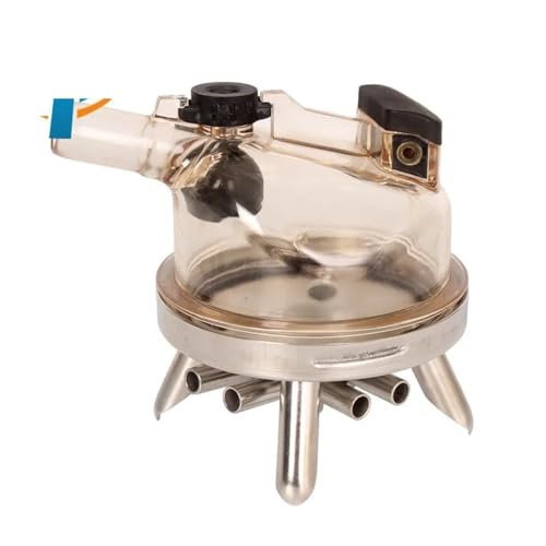 Classic Milk Claw 300ml for Cow Milking System, 300CC PSU Cap Milk Claw Durable Milking machine claw 300cc PC/PSU and milking machine spare parts S/S claw top PSU/PPSU bowl claw with shut off valve su