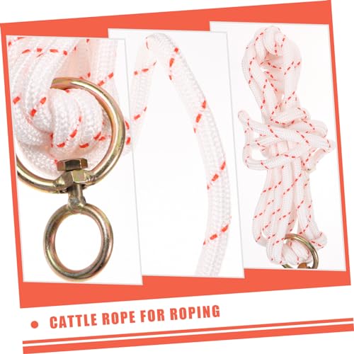YARNOW Rope Cattle Halter Newborn Calf Halter Horse Bitless Bridle Livestock Traction Equipment