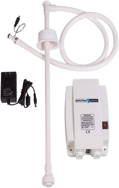 TDRSUPER Bottled Water Dispenser Pump System with Single Inlet, 110V 60PSI Drinking Water Electric Water Pump,Compatible with Coffee/Tea Maker, Water Dispenser,Ice Maker,Refrigerator - style: New Single Inlet