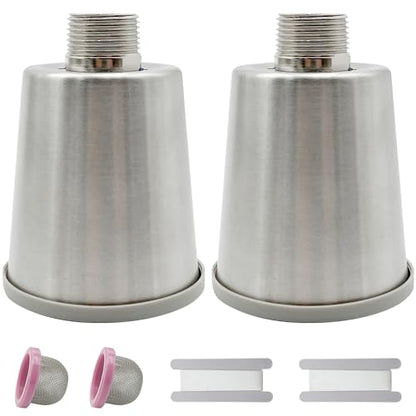 2 PCS 304 Steel Water Float Valve, Water Level Control Water Tank Traditional Float Valve Upgrade (1/2 inch Up Inlet) - color: 1/2 inch Up Inlet