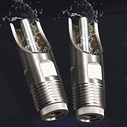 Pack of 10 Pig Waterer Nipple Stainless Steel Pig Nipple Hog Waterer Nipples Drinker NPT 1/2" Pig Nipple Drinker for Sows Piglets Drinking