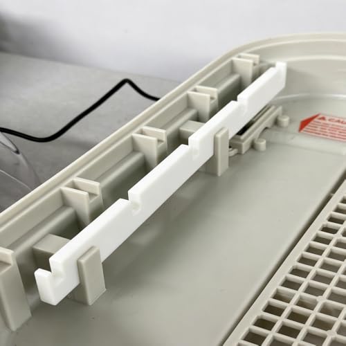Egg Tray Replacement Part for Maticoopx 30 Incubator – Egg Turning Rack Replacement Part, restores Automatic Egg Turning Function, Easy snap-on Installation (White) - color: White