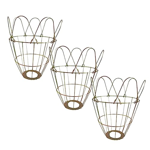 Milisten 3Pcs Heat Lamp Bulb Covers Art Light Cages for Livestock Safe Easy Installation for Reptile Heating and Comfort