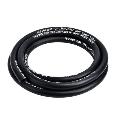 EVIL ENERGY 5/16 Marine Fuel Line Hose Type A1-15 Rubber 10FT SAE J1527 - size: 5/16 10FT