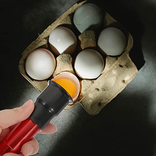 Generic LED Egg Candler Light: High Cool LED Light Candling Lamp Incubation Equipment for Distinguish Chickens Ducks Birds Eggs Embryo - color: Red
