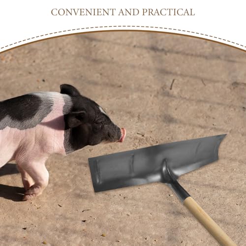 Livestocks Manure Scraper Head - Heavy Duty Dung Shovel for Barn Pasture Cleaning - for Large-Scale Livestocks Facilities