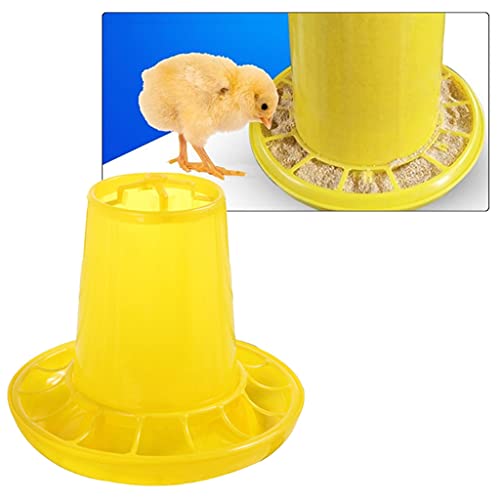 Chick Feeder and Waterer Combo 2.2 Chicken Feeder & 2.2 Waterer Automatic Birds Poultry Feeding Equipment Set