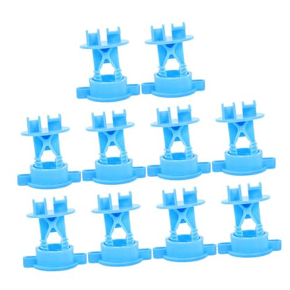 Yardwe 10pcs Electric Fence Insulators High Strength Wire Holding Insulators for Farm Use Safe and Durable Electric Fence Accessories for Livestock Containment