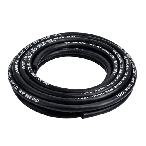 EVIL ENERGY 1/4 Marine Fuel Line Hose Type A1-15 Rubber 25FT SAE J1527 - size: 1/4 25FT