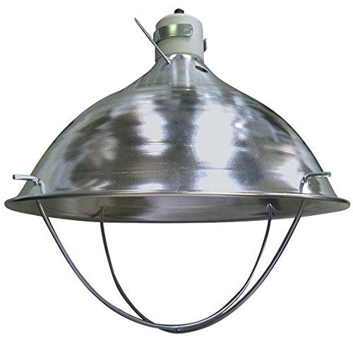 Aluminum BROODER LAMP Fixture for Chicken COOP Hen House Chick Warmer Heat Light