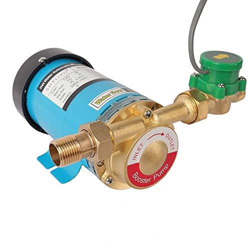 115V/60HZ 120W 3/4 inch Outlet Home Water Pressure Booster Pump Automatic Shower Booster Pump with Water Flow Switch for Whole House Shower System - size: 115V 3/4" 15GR-15