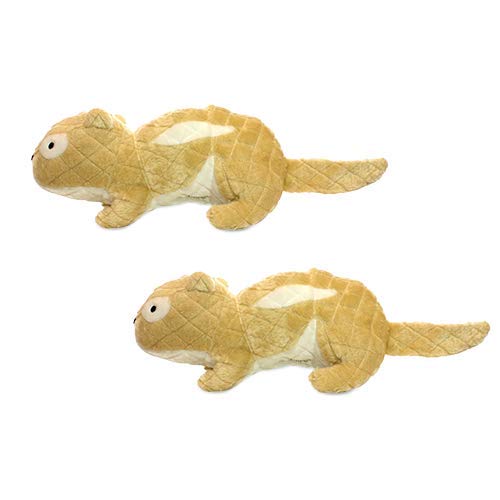 MIGHTY® 2 Pack Massive Chipmunk Ultra Plush Dog Toys | Multiple Layers & Reinforced Seams , Washable and Floats , Mighty® Construction - color: 2PK Brown Chipmunk