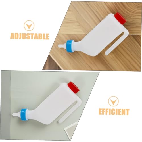 Happyyami Lamb Nursing Bottle Efficient Feeding System for Small Animals Safe and Reliable Piglet Feeder with Easy Attachment for Goats and Sheep Pc