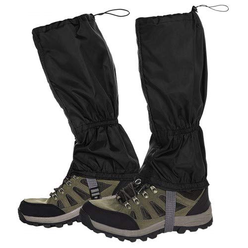 Hiking Gaiters Lightweight Leg Gaiters Snow Gaiters Waterproof Windproof Durable Leg Cover Protect for Mountain Snow, Hiking, Skiing, Walking, Climbing, Hunting