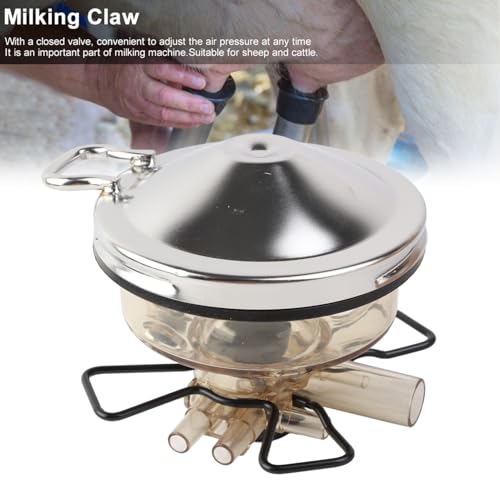 350cc Farm Milking Claw Collector Tool Milk Machine Parts Replacement for Cow Sheep