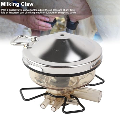 350cc Farm Milking Claw Collector Tool Milk Machine Parts Replacement for Cow Sheep
