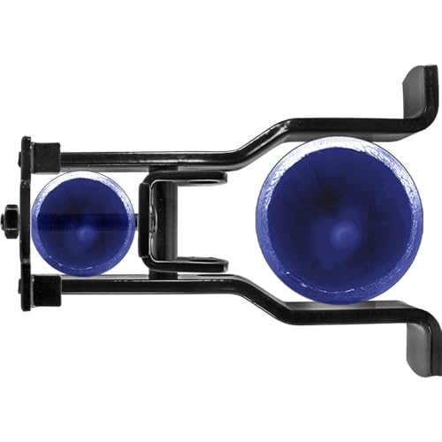 Black 4" Fulcrum Latch Single Gate - Pressed Steel - Powder Coated - size: BLACK 4"